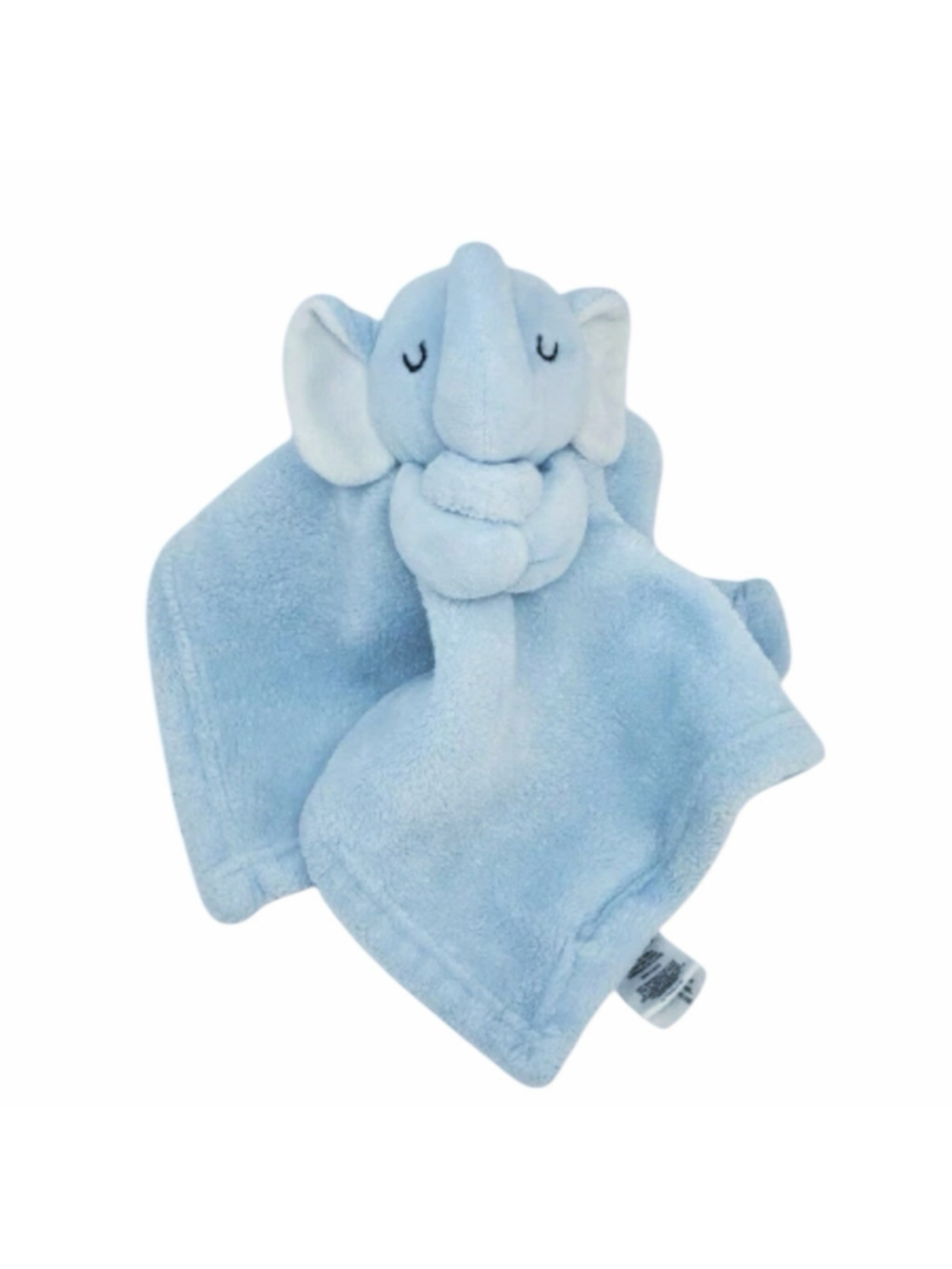 Tahari Bloomin Baby Elephant Lovey Plush Security Blanket Blankie T0436 Blue